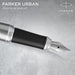 Parker Fountain Pen Metro Metallic with Chrome Trim Urban Blue