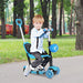 HOMCOM Kids Kick Scooter 371-008BU Blue