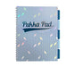 Pukka Pad Project Book Glee A4 Ruled Spiral Bound Cardboard Hardback Blue Perforated 200 Pages 200 Sheets