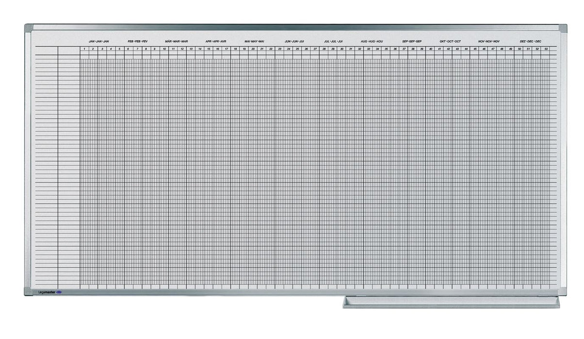 Legamaster Professional Magnetic Wall Planner 150 x 100 cm