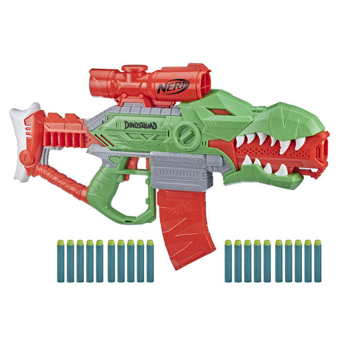 NERF DinoSquad Rex-Rampage Motorised Dart Blaster /F0807EU40