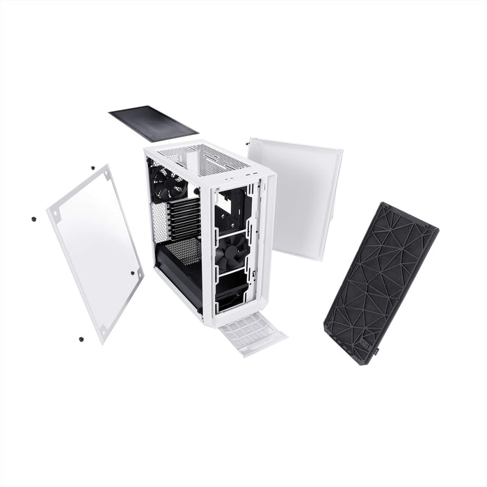 Fractal Design Meshify C White Tempered Glass ATX Mid Tower PC Case