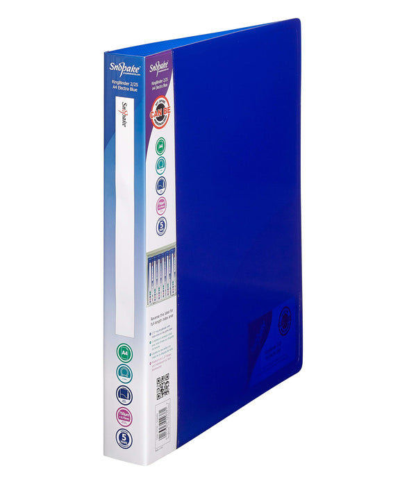 Concord Ring Binder 2 Ring PP A4 Blue