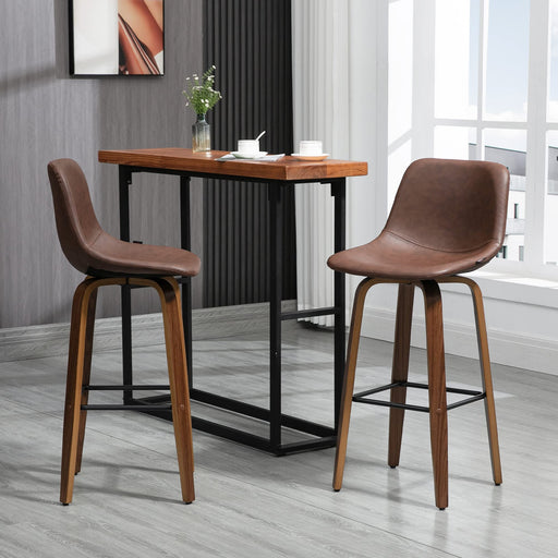 HOMCOM Bar Stool 835-593V70BN Brown