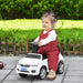 HOMCOM Ride on Car 18-36 months White 370-201WT