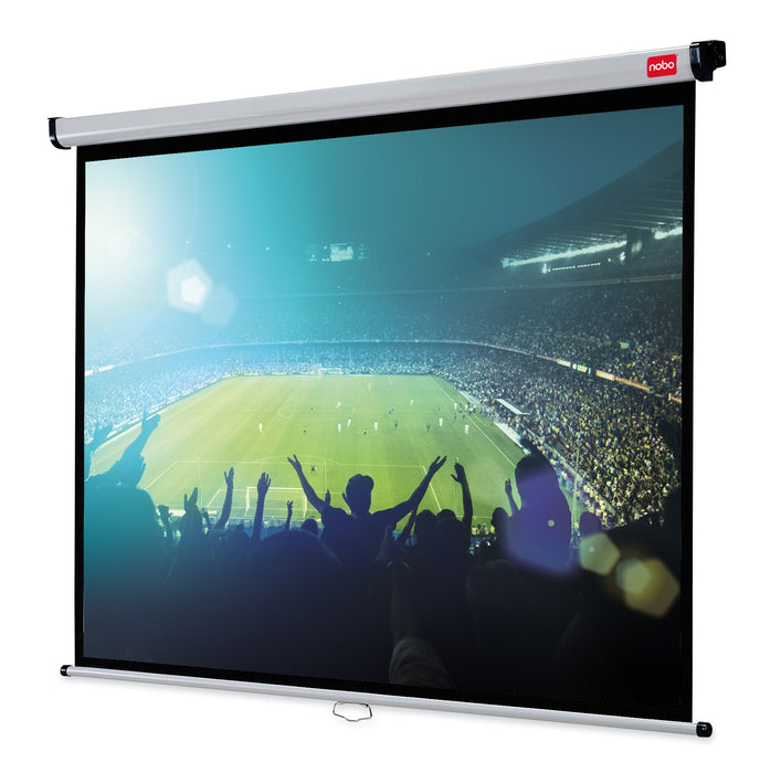 Nobo Electric Wall Mounted Projection Screen 1901970 Format 4:3 144 Ã— 108 cm