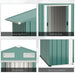 OutSunny Garden Shed 1.1 x 1.93 x 1.84 m Green