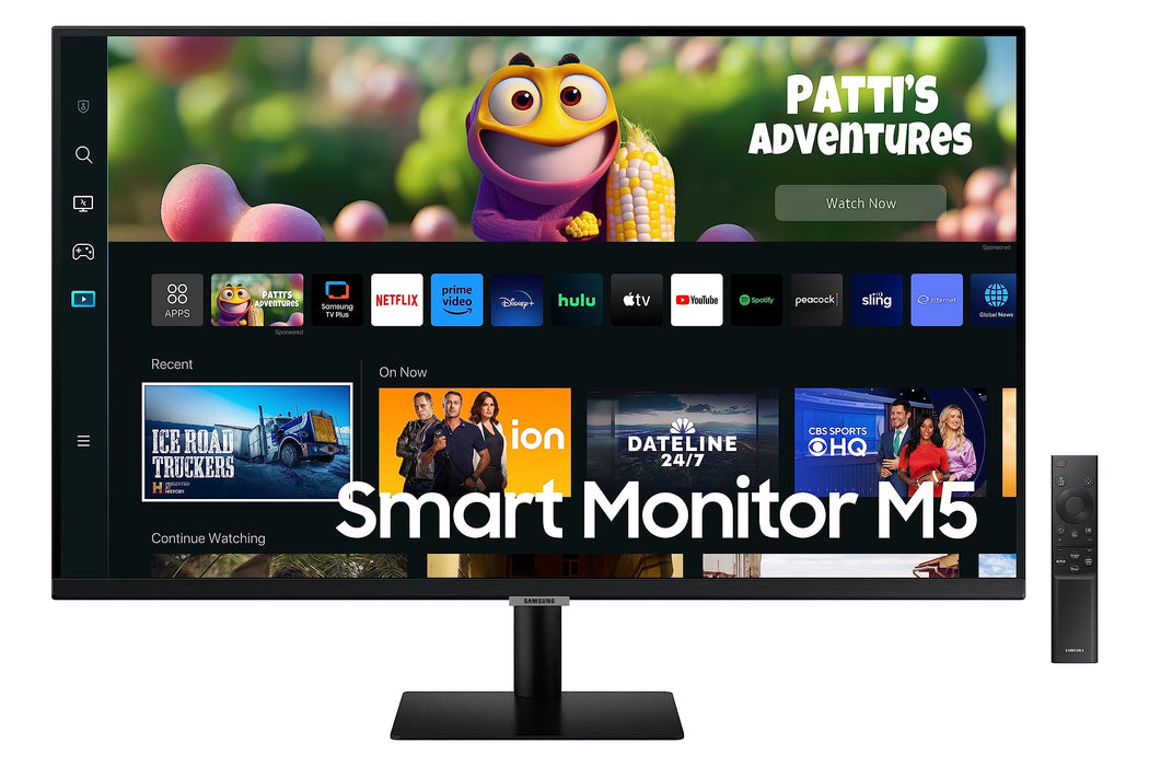 Samsung M50C 32 Inch 1920 x 1080 Pixels Full HD VA Panel HDR10 HDMI USB Hub Smart Monitor