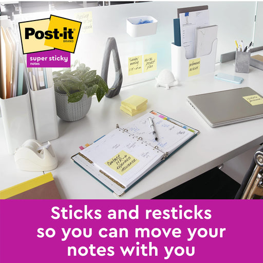 Post-It S/Stick 76X76 90S C/Ylw Pk24