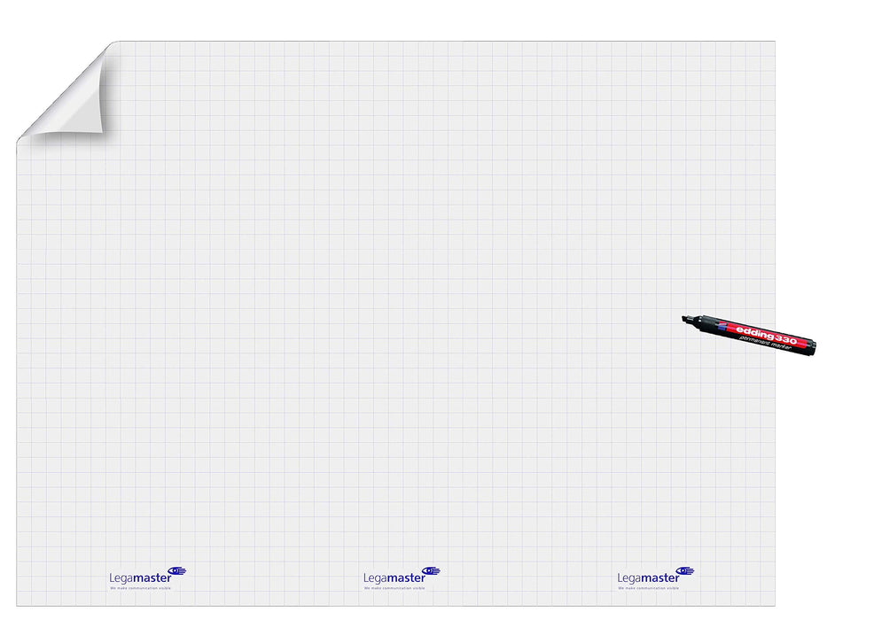 Legamaster Magic-Chart XL Flipchart foil 7-159054 120 x 90 cm Squared White Roll of 15 sheets