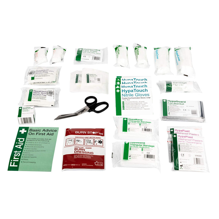 Evolution Series British Standard Compliant Workplace First Aid Kit in Green Evolution Case Small - K3031SM