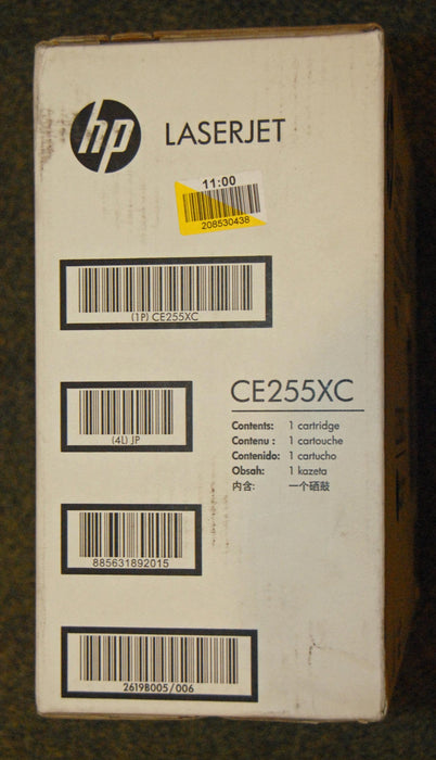 HP 55X Original Toner Cartridge CE255XC Black