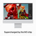 All-in-one 24-inch iMac with Retina 4.5K display - M3 chip with 8 core CPU and 10¿core GPU - 8GB RAM - 256GB SSD - Silver - Z19D