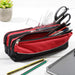 ARPAN Pencil Case CL-TZRD-LB 80 x 250 x 90 mm Red