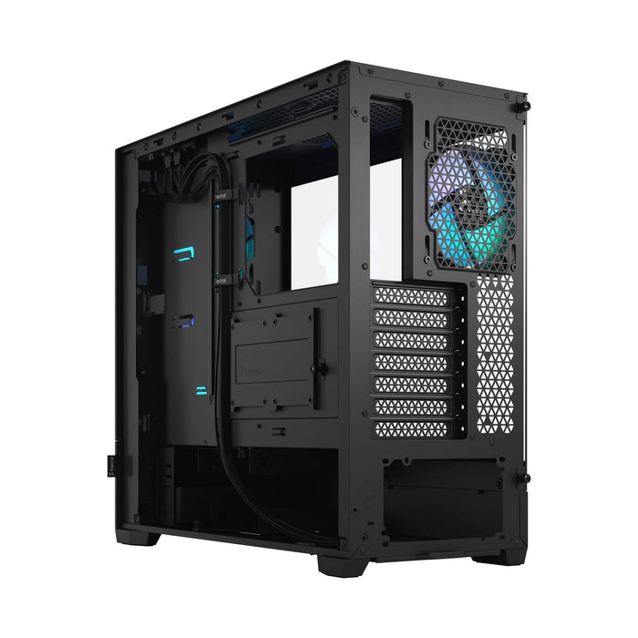 Fractal Design Pop Air RGB Tempered Glass Mid Tower Black Clear Tint ATX PC Case