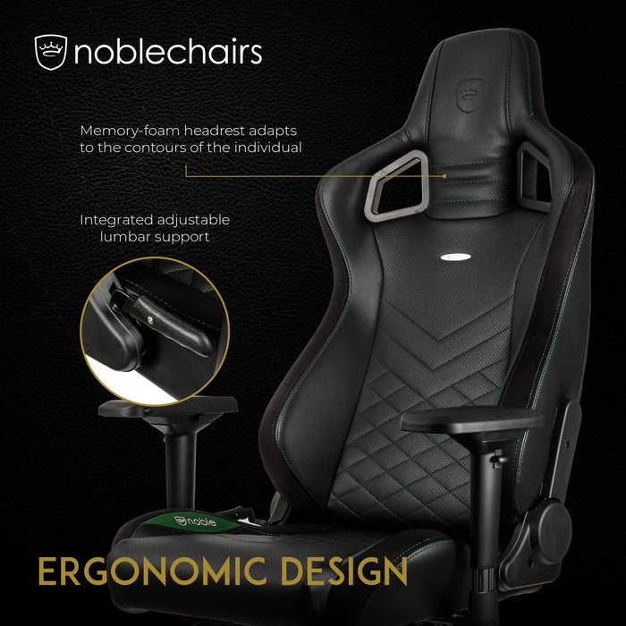 Noblechairs Epic Gmng Chair Blk/Grn