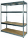 Nautilus Designs Garage Shelving - Boltless Model: 13510 Steel Silver