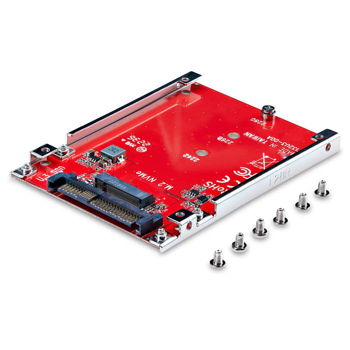 StarTech.com M.2 to U.3 Adapter For M.2 NVMe Solid State Drives