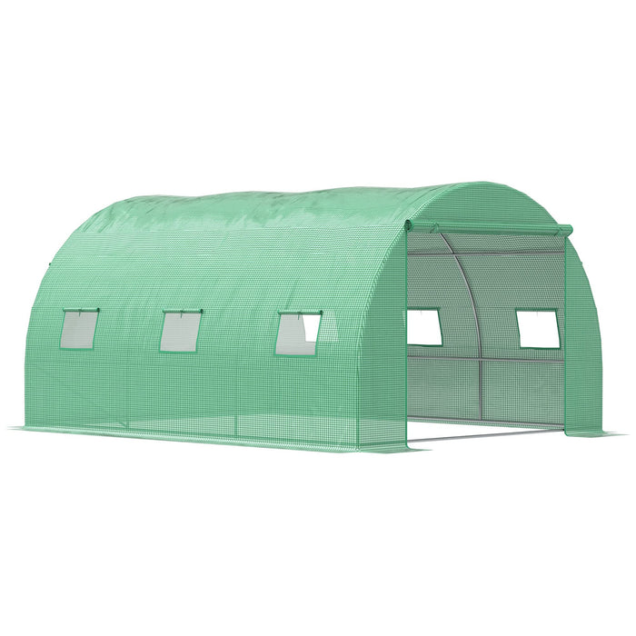 OutSunny Polytunnel Greenhouse 397 (L) x 300 (W) x 200 (H) cm