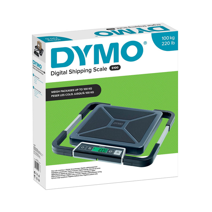 DYMO S100 Digital Postal Scale Black 100Kg