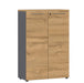 Germania Cupboard 4232-564 Graphite, Grandson Oak 800 x 400 x 1,200 mm