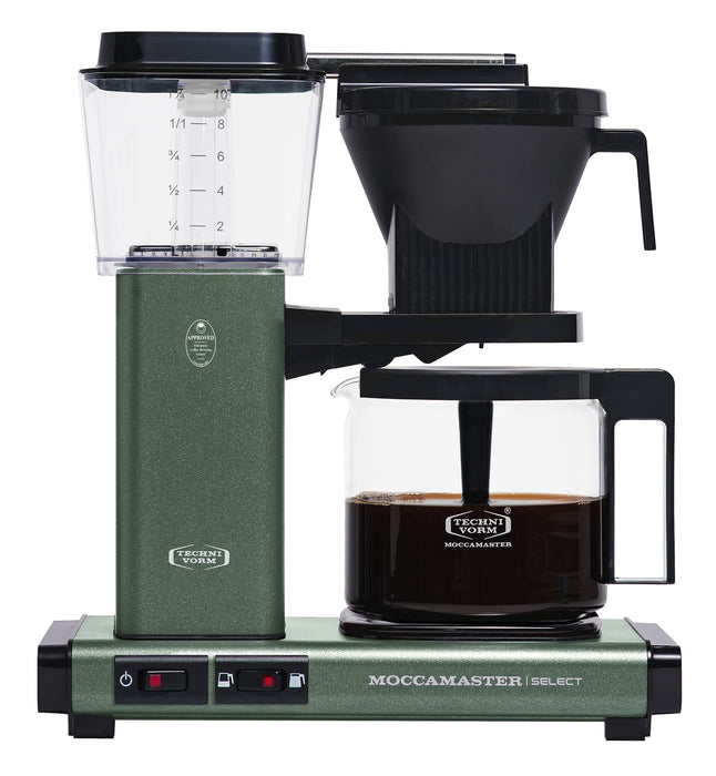 Moccamaster KBG Select Forest Green Coffee Maker UK Plug