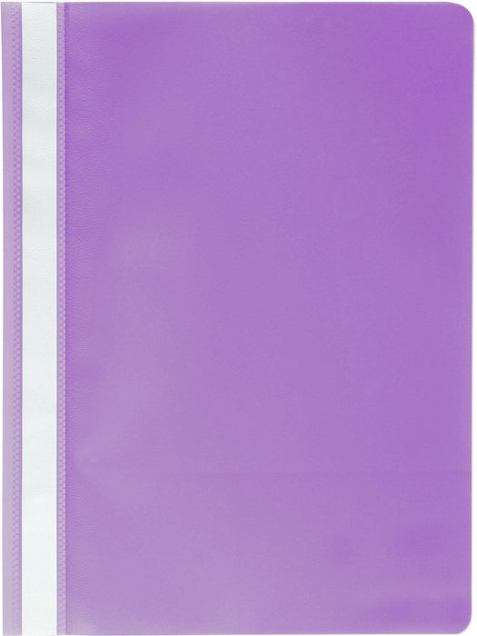 Exacompta Presentation Folders 449218B A4 Purple Polypropylene Pack of 25