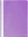 Exacompta Presentation Folders 449218B A4 Purple Polypropylene Pack of 25