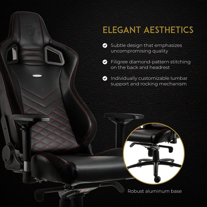 Noblechairs Epic Gmng Chair Blk/Red