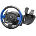 THRUSTMASTER T150 Force Feedback Ergonomic Racing Wheel for PS4 and PC Black, Blue