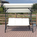 OutSunny Swing Bench Heavy Duty Cream