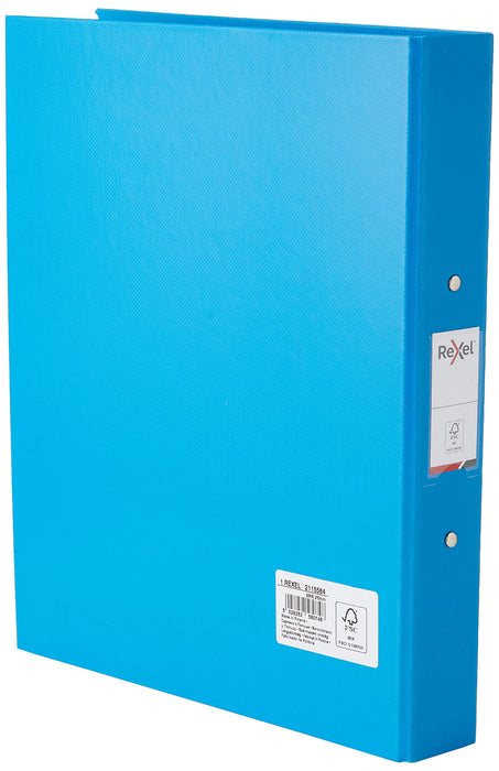 Rexel Ringbinder Choices A4 25mm 2RR Blue PK10 - 2115564