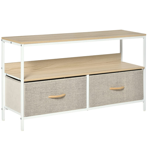 Homcom TV Stand Maple Wood-Effect 290 x 560 mm