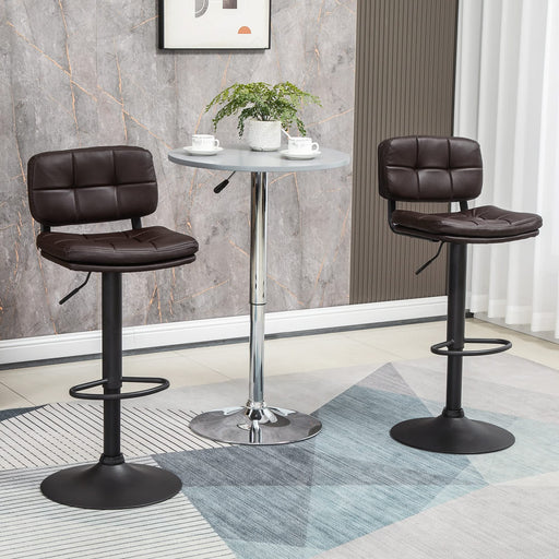 HOMCOM Bar Stool 835-499V70BN Brown