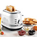 Ariete Moderna AR1493 2 slice toaster 6 Browning settings Metal White