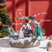 HOMCOM Christmas Decoration 830-589V70MX Multi-Coloured 2.5 x 1.8 x 2.1 cm