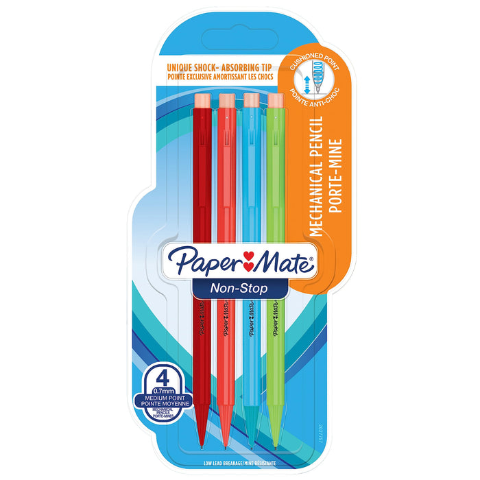 PaperMate Mechanical Pencil Non Stop HB Pack of 4