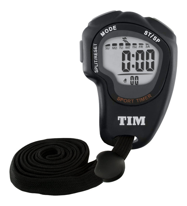 Acctim Digital Stopwatch Black 5.6 x 5.6 x 2 x 8 cm