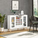 MODERN STORAGE CABINET WHITE