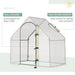 OutSunny Greenhouse White 180 x 100 x 165 cm