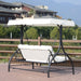 OutSunny Swing Bench Heavy Duty Cream