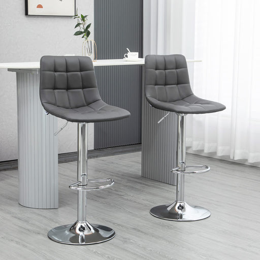 HOMCOM Bar Stool 835-743V70GY Grey