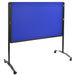 Legamaster Freestanding Notice Board PREMIUM PLUS Foldale Navy Blue 126 x 196 cm