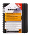 Rhodia Notebook 119237C A5 Ruled Spiral Bound PP (Polypropylene) Soft Cover Black Perforated 180 Pages 90 Sheets