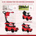 HOMCOM Benz G350 Ride-On Push Along Car Red