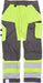 BLÅKLÄDER Trousers 15661811 Cotton, PL (Polyester) Yellow, Mid Grey Size 38R