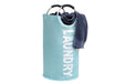 ARPAN Laundry Bag Oxford Cloth WB-2208BE Round Alloy Handles Blue 6.1 x 72 cm