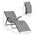 OutSunny Folding Lounge Chair Grey