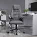 HOMCOM Office Chair 921-093V70 Grey 69 (W) x 68 (D) x 126 (H) mm