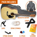 3rd Avenue Acoustic Guitar Set Natural